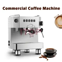 ITOP 15Bar Espresso Coffee Machine Ltalian Dual Pump Crm Commercial Small Coffee Maker Cappuccino Latte and Mocha 220-240V/50Hz