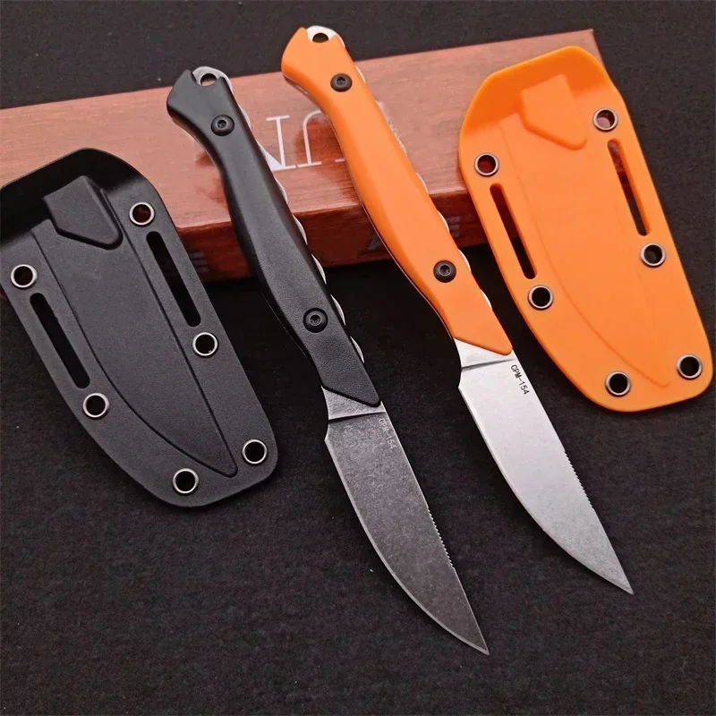 New Pocket Knife Fixed Blade Hunting Knife CPM-154 Steel Survival Knives Outdoor Camping Knife Tactical EDC Tools