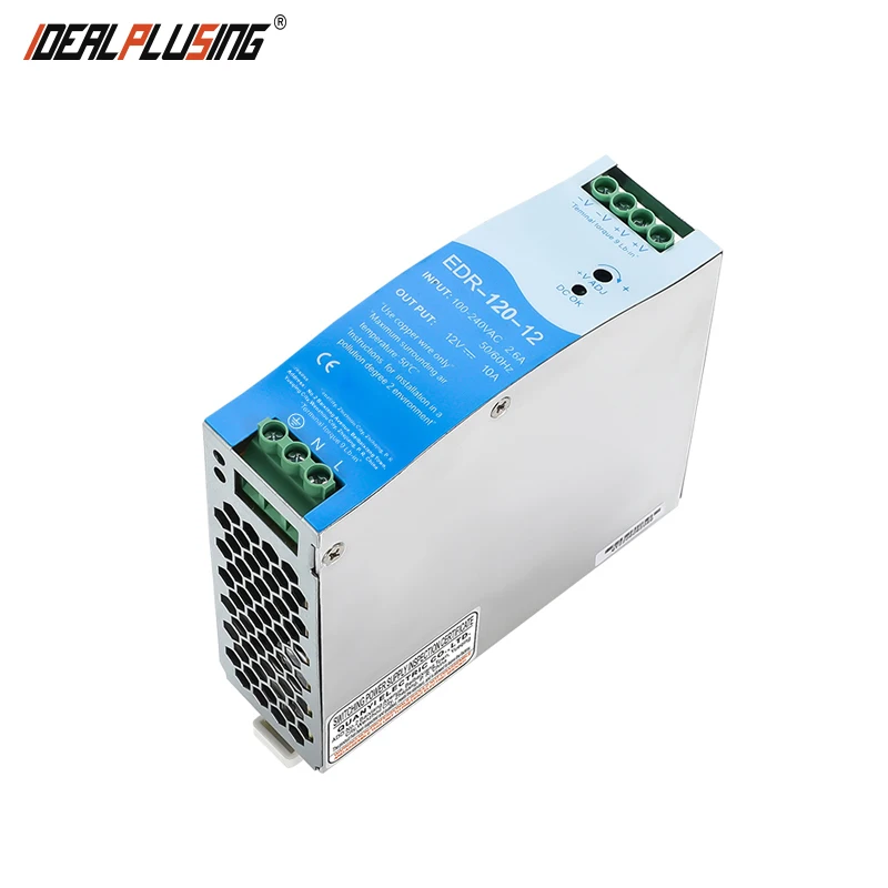 Small and light weight 24vdc power supply din rail can be used switch mode power supply high frequency switch power supply modul