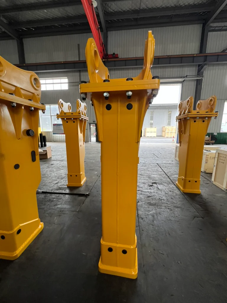 Novo produto Disjuntor Hidráulico Fornecedores da China Escavadeira Acessório de Demolição SB70 Disjuntor Hidráulico