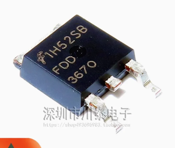 20PCS FDD3670 TO-252 100% חדש – מדריך מפורט למשתמשים ברכיבים אלקטרוניים