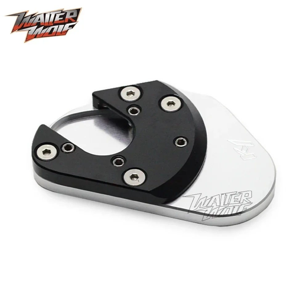 Side Kickstand Stand Extension Plate for KAWASAKI NINJA 250 300 650 1000 ZX-6R 10R 10RR ER-6N 6F 1000R 900 900RS 800 Motorcycle