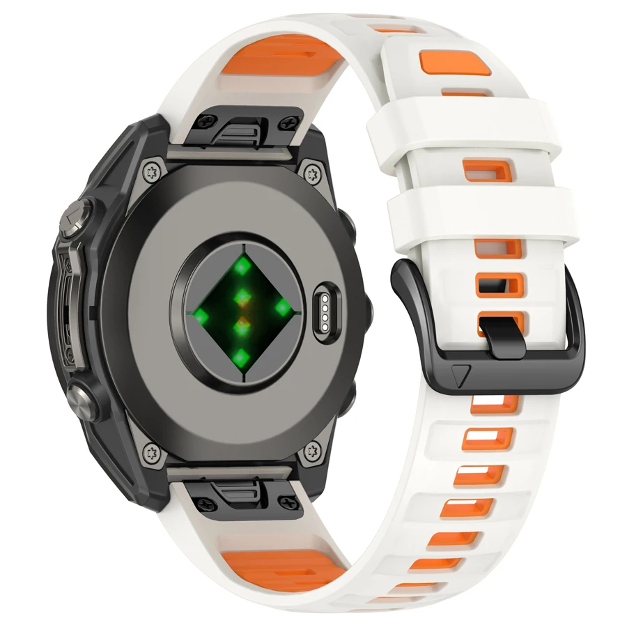 26mm 22mm Quick Fit Sport Siliconen Horlogeband voor Garmin Fenix 8 E 47mm 51mm 7X 7 Pro 6 6X/Epix Gen 2/Enduro 3 Band Armband
