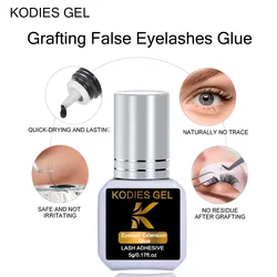 KODIES GEL Super Strong Eyelash Glue 5g Professional Waterproof Eye Lashes Glue Adhesives for False Eyelash Extension Beauty