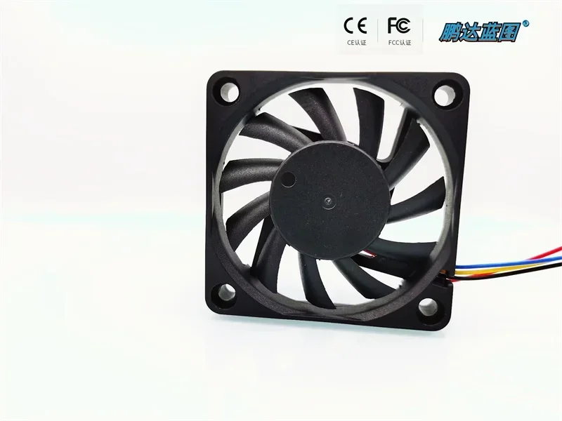 

aa Pengda Blueprint 6010 Double Ball Bearing 5V 0.23A Temperature Control PWM 6CM 60 * 60 * 10mm Fan