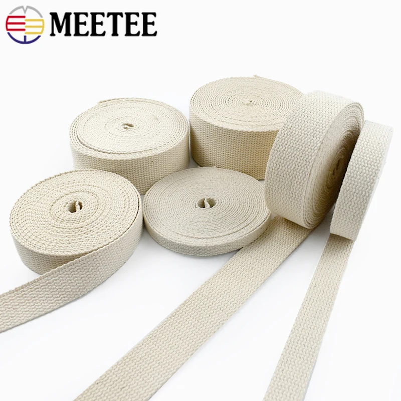 42Meters 20/25/30/38/50mm Polyester Cotton Webbings Strap Bag Webbing Ribbon Backpack Belt Strapping Bias Binding Tapes(45M)