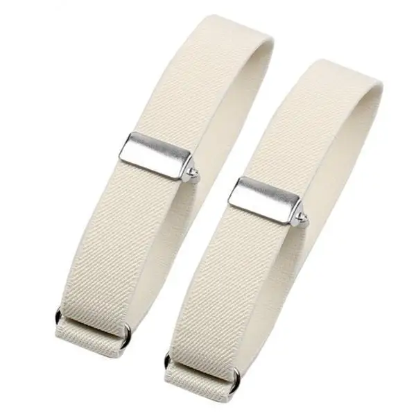 Durable Polyester Sleeve Holders Stretch Shirt Garters Elastic Cuff Armband for Restaurant Waiters and Business Attire