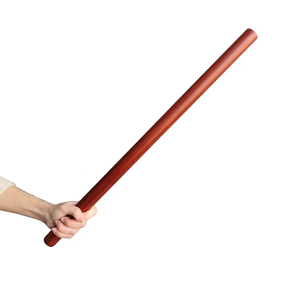 Kun Master African Padauk Staff Sticks Escrima Practice Training in Martial Arts Kungfu and Karate