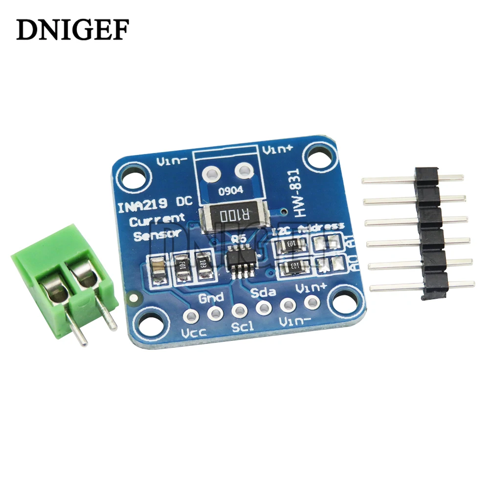10 STKS DIY 3 V-5 V IIC I2C Breakout Module Power Monitoring Sensor Module INA219 Bi-directionele DC Stroom Voeding Sensor