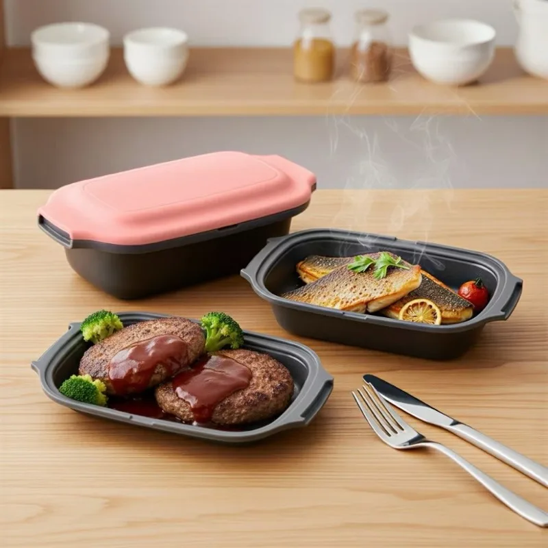 Microwave oven cooker, microwave oven cooker, microwave oven omelette maker