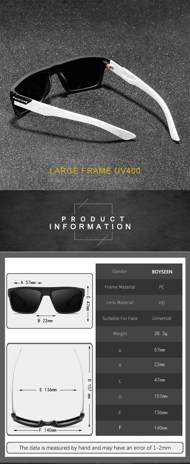 2026 Polarisierte Herren-Sonnenbrille Markendesigner Herren-Fahrerbrille Männliche Sonnenbrillen für Herren Retro Günstige Luxus-Damen-Sonnenbrille UV400 Gafas – Detail 2