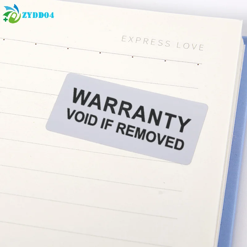 ●100pcs Warranty Protection Sticker (40mm*20mm) Tamper Proof Void Label Stickers
