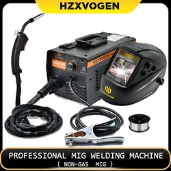 HZXVOGEN-Machine à souder semi-automatique sans gaz, fil à noyau de flux, soudure de fer sans gaz, soudeuse portable MIG, 145A