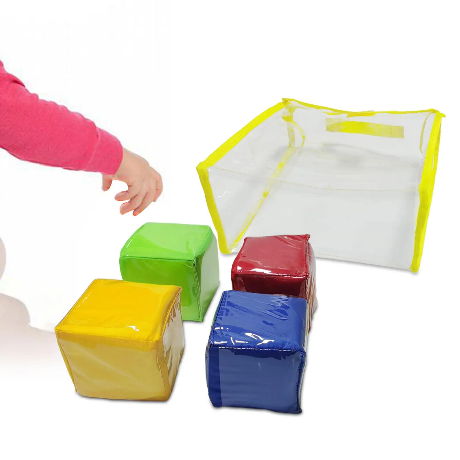 4 قطع من مكعبات ألعاب اللعب، نرد التعلم لتعليم ألعاب كتل الفصول الدراسية