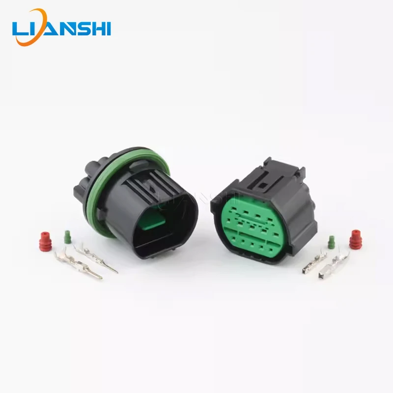 GL301-14021/GL291-14021 for automotive headlight wiring harness plugs 14-hole wiring harness connector rubber shell sheath with