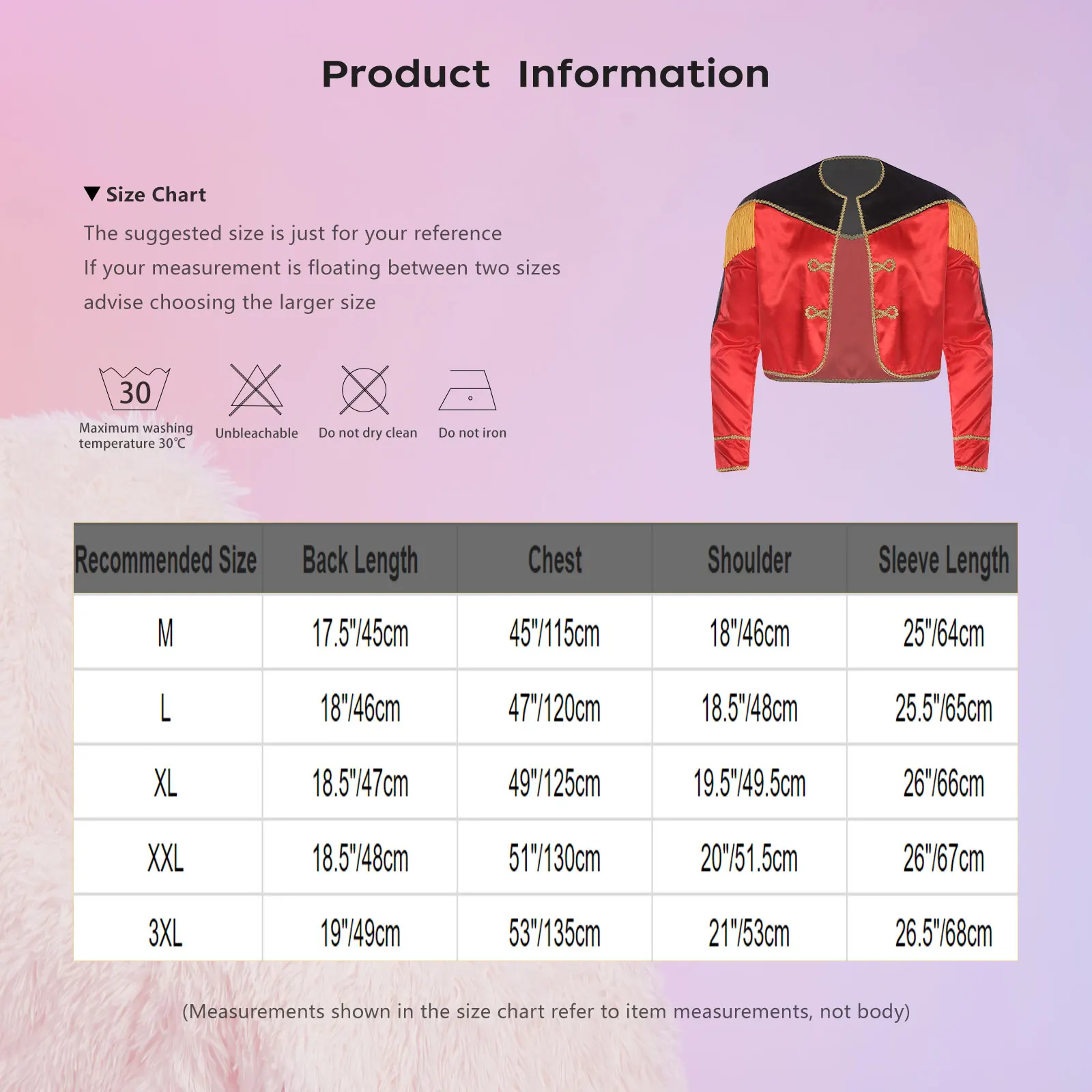 الرجال ماتادور تأثيري ازياء عيد الميلاد السيرك أداء الملابس معطف طويل الأكمام مفتوحة الجبهة الذهب جديلة تقليم شرابات سترة