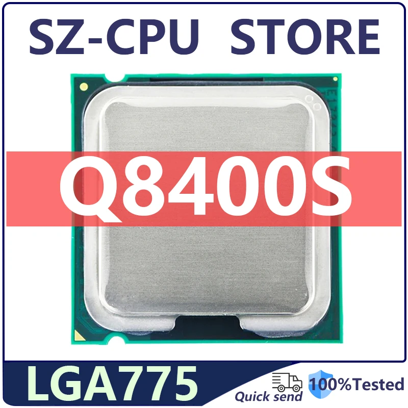 Core 2 Quad Q8400S Q 8400S 2.6 GHz SLGT7 Quad-Core CPU Processor 4M 65W LGA 775