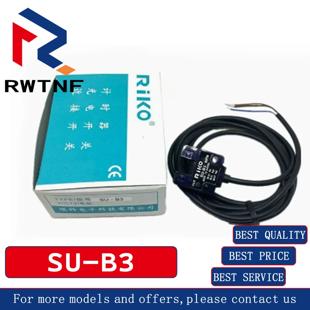 Brand New Genuine SU-B3 RIKO Slot-type through-beam photoelectric switch sensor NPN type,100% original warehouse stock
