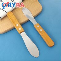 Butter Knife Smoothing Cream 420 Stainless Steel Modern Minimalist Kitchen Tools Cheese Knife Polished Cream Scraper