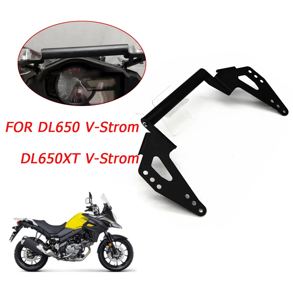 

Motorcycle Mobile Phone Holder Stand GPS Navigation Plate Bracket For Suzuki DL650 V-strom DL650XT V-strom 2017-2019