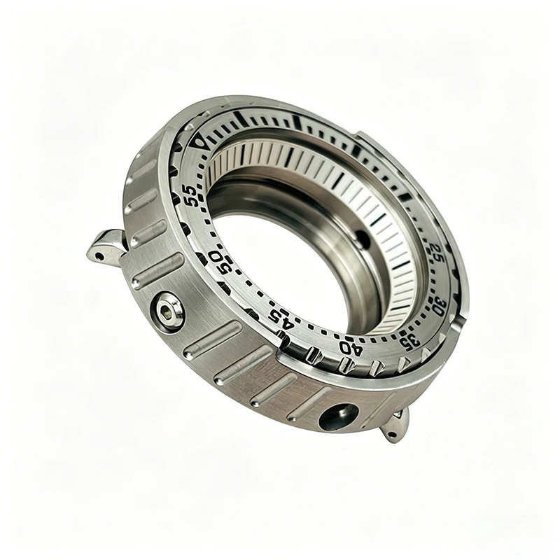 Mod 47mm Tuna Canned Watch Case NH35 Case Fits Seiko NH36 7S26 4R36 Movement Transparent Case Back Steel Bezel Insert Men Watch