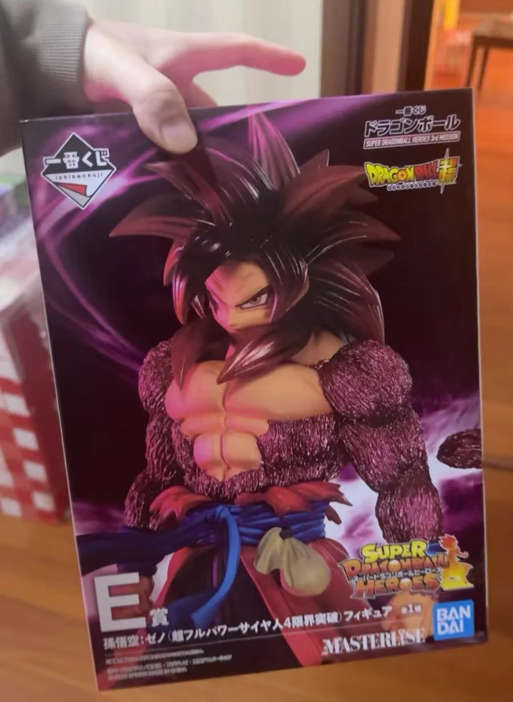 

Bandai в наличии 100% оригинал Chiban Kuji Super Dragon Ball Heroes Third Mission Broly Vegito Zamasu Аниме Фигурка Модель Игрушки
