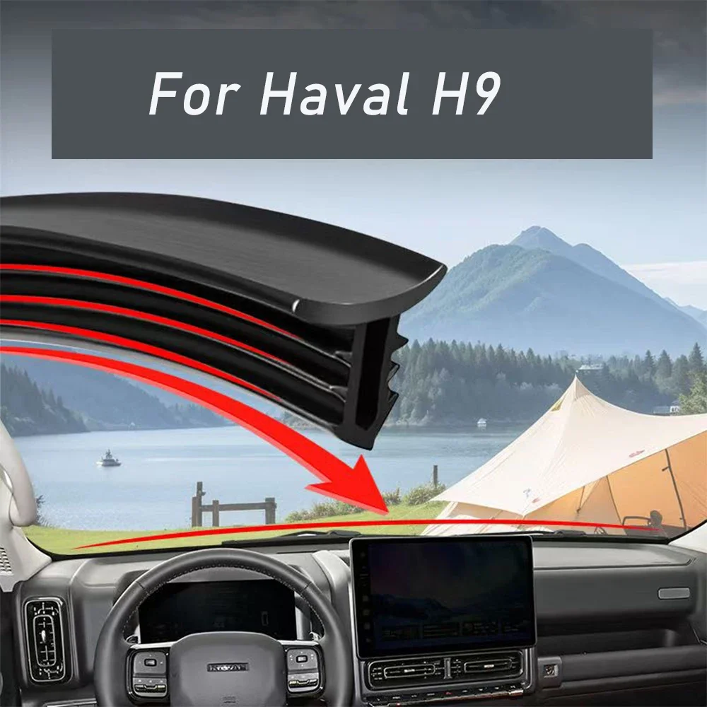 

For HAVAL H9 2nd 2024 2025 Car Dashboard Sound Insulation Sealing Strips Center console sealing strip Accessories