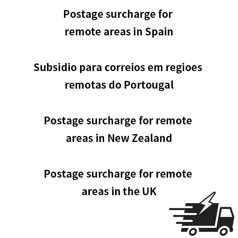 Remote Area Postage Fee Reimbursement Link - No Shipping if Ordered Individually Ask the Shop Owner Before Ordering - Thank You
