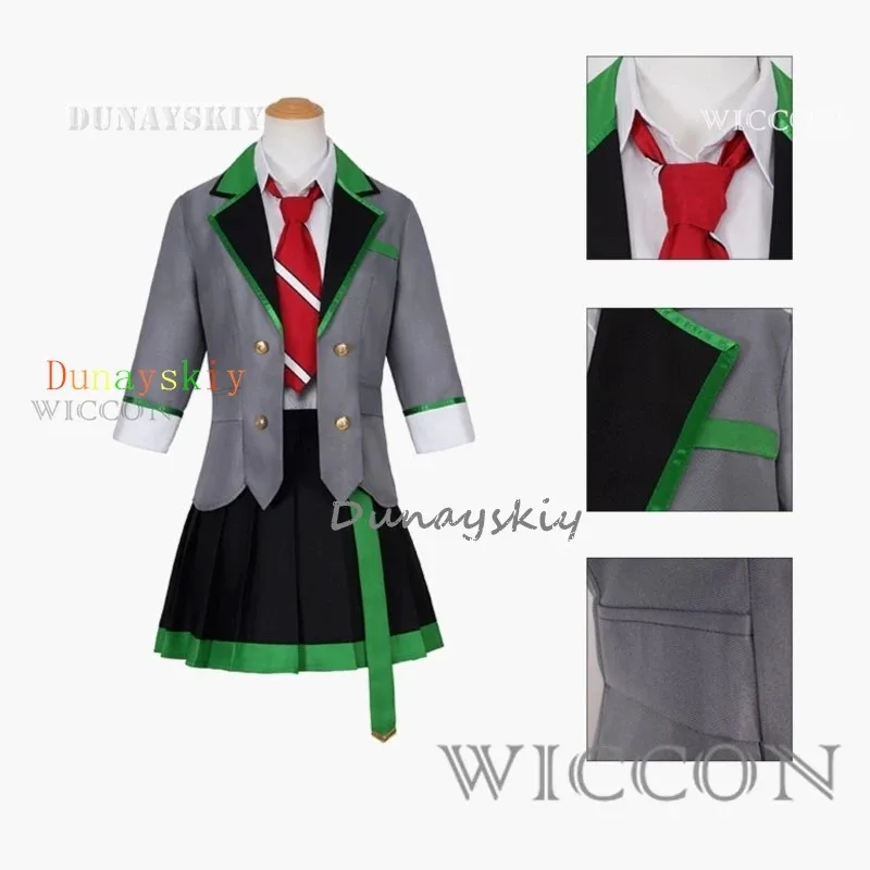 Progetto Sekai Palcoscenico colorato Leo Necessita Mochizuki Honami Tenma Saki Hinomori Shiho Hoshino Ichika Cosplay PJSK Costume Wiga;2'k,8;