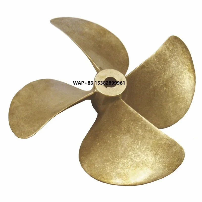 22 Inch NiBral 4 Blades 0.69 DAR Fully CNC Machined Boat Marine Propeller