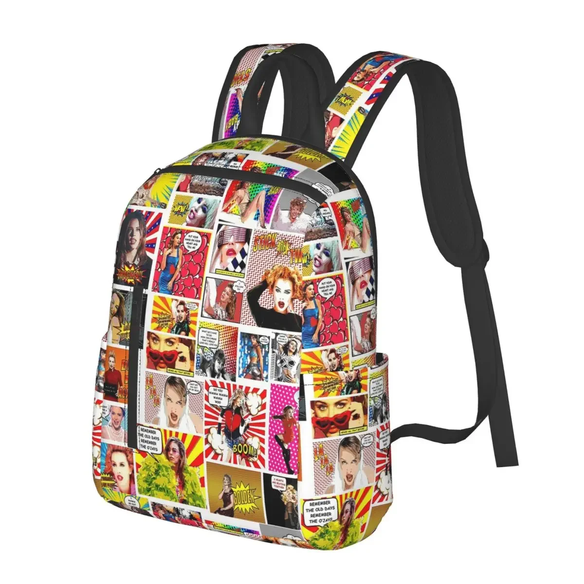 

Kylie Minogue.....Even MORE POW Wow K35 Student Backpack School Bag Travel Daypack for Boys Girls Fashion Bookbag Shoulder Bags