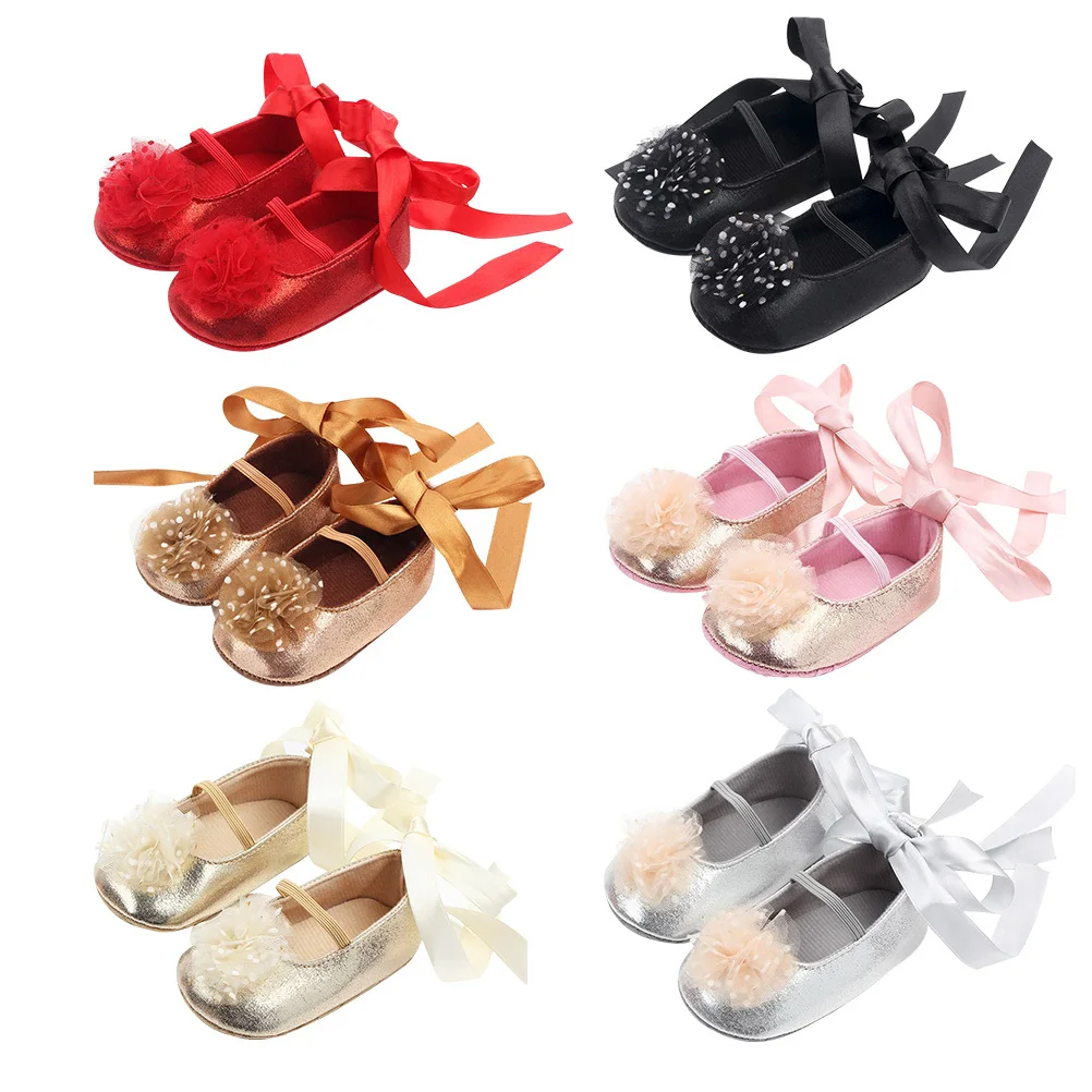 أحذية أطفال بنعل ناعم مقاس 11 سم مصنوعة من مادة البولي يوريثان غير قابلة للانزلاق أحذية لطيفة للفتيات الصغيرات لربيع الخريف أحذية جميلة للرضع