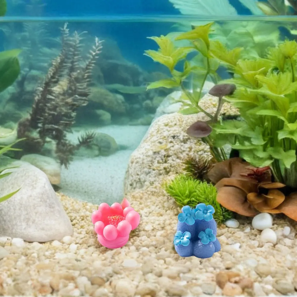 

14pcs Mini Resin Ocean Landscape Decor Set Tiny Drift Bottle Coral Seashell Conch For Aquarium Potted Micro Fairy Garden