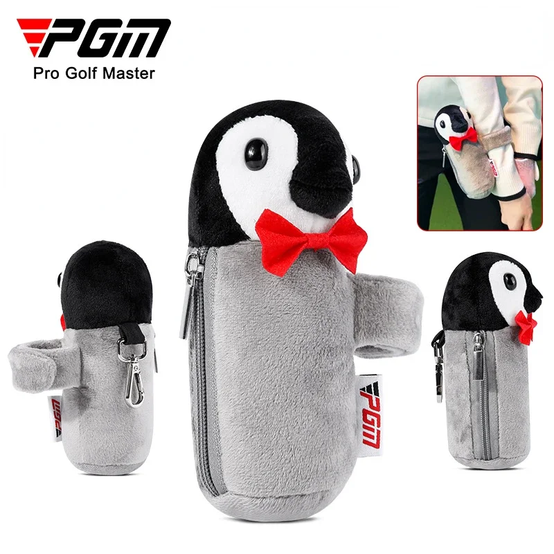 PGM Mini pallina da Golf borsa bambola Clip può essere appesa alla mano/sacca da golf/cintura tenere 2 marsupi palla QJ005