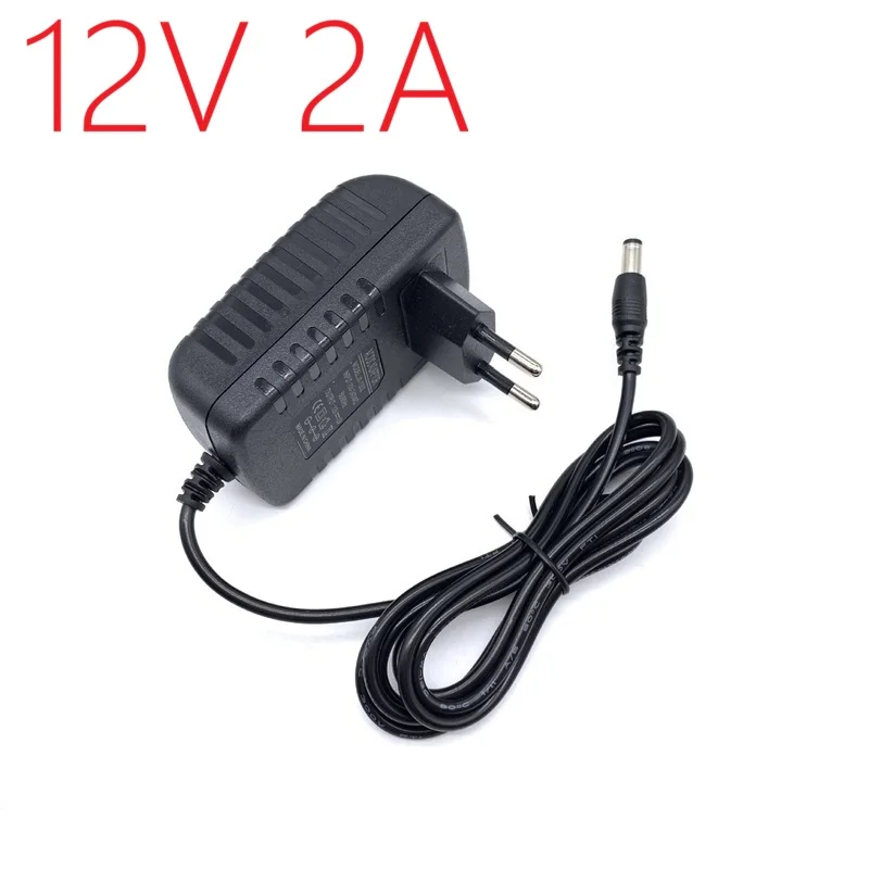 AC 100V-240V to DC 12V 2A Lighting Transformer  Electronic Power Supply Adapter Converter LED Driver For LED Strips Light