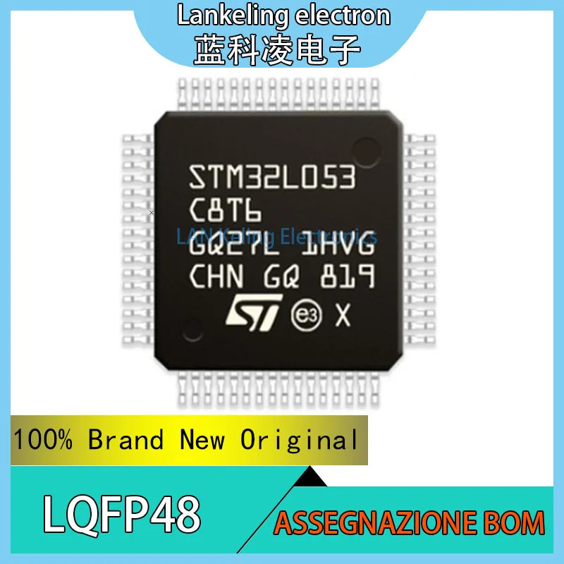 

STM32L053C8T6 STM STM32L STM32L053 STM32L053C8 STM32L053C8T 100% Brand New Original IC MCU LQFP-48 chip