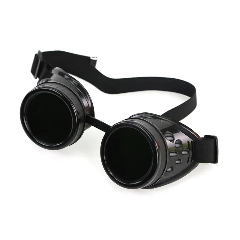 Vintage Steampunk Brille Heavy Metal Fahrerbrille Eclipse Linsen Erwachsene Gothic Stil Helme Cosplay Halloween Dekorationen – Detail 7