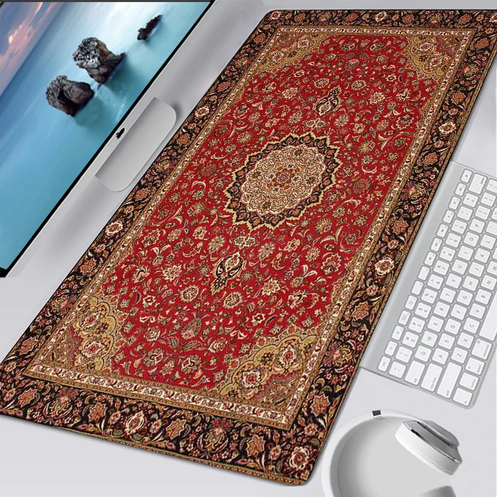 

Beautiful Persian Carpet Design Keyboard Mat Large Small XL S Extended Mousepad HD Printing Rug Gaming Player Mouse Pad for PC