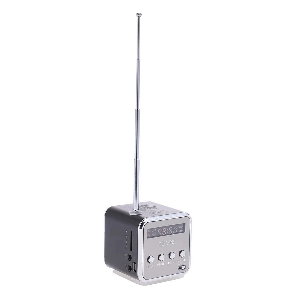 Wireless Radio FM Bluetooth Speaker Portable Mini Mp3 Player Small Blootooth Music Sound Box Bocina Coluna Column Caixa De Som view 6