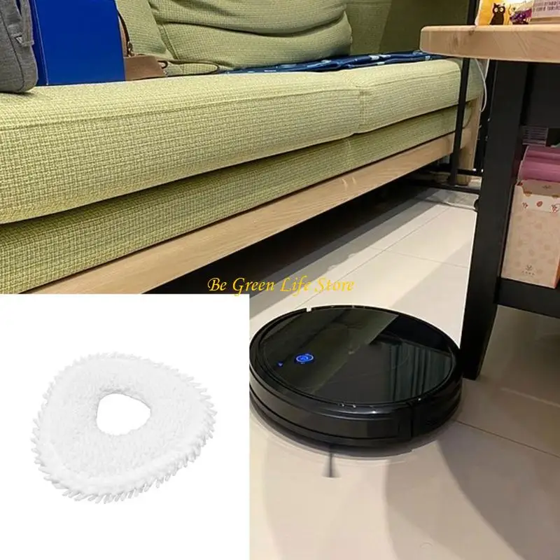 

M7DF Washable Mop Cloth Sweeping Robot Replacement Fiber Material for Narwal J4