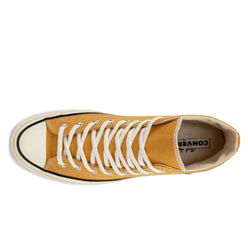 Converse 1970s Chuck All Star hombres mujeres zapatos casuales altos clásico negro amarillo lona transpirable deportes Skateboard zapatillas