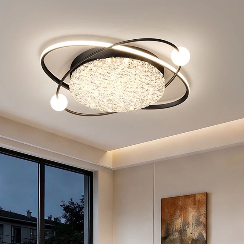 Nordic home decoration salon bedroom decor smart led lamp lights for room dimmable Ceiling light lamparas indoor lighting
