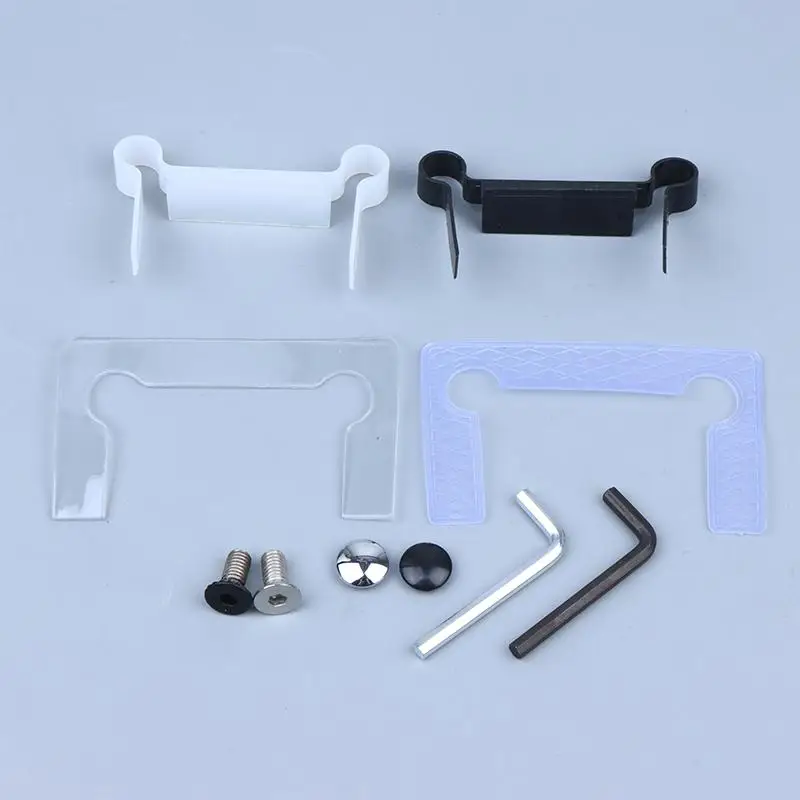 Glass Door Bathroom Clip Accessories Shower Room Frameless Glass Door Hinge Gasket Rubber Pad Decorative Cover