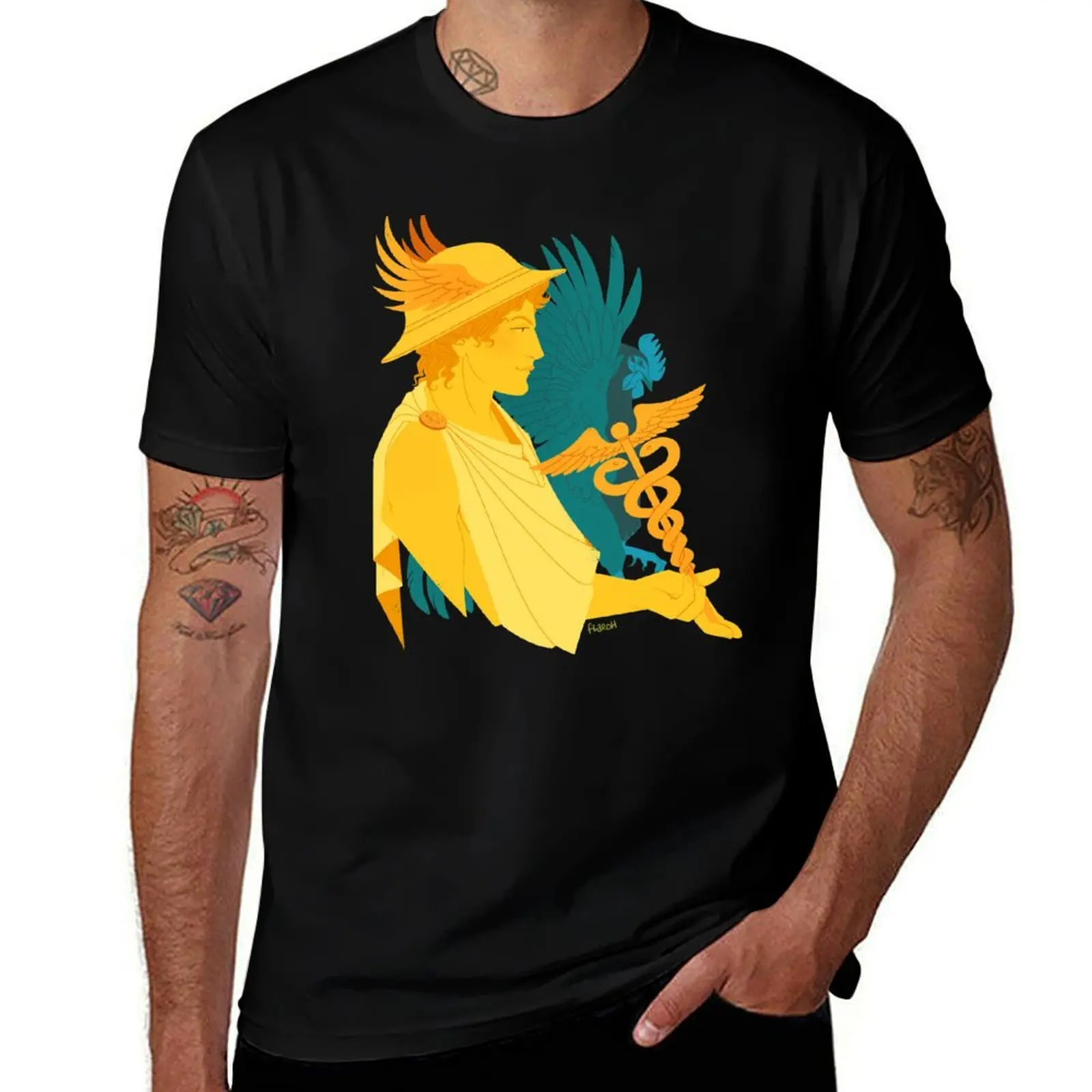 

Mercury Bust T-Shirt summer shirt football t shirt T-shirts man men workout shirt