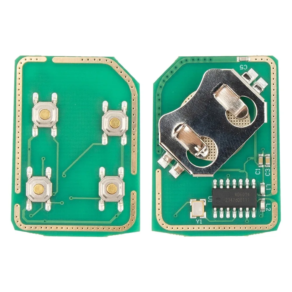 BEST KEY 433MHz 3/4 Buttons Keyless Remote Car Key With Battery Keypad Replacement Fit Ford BA BF Falcon Sedan Wagon