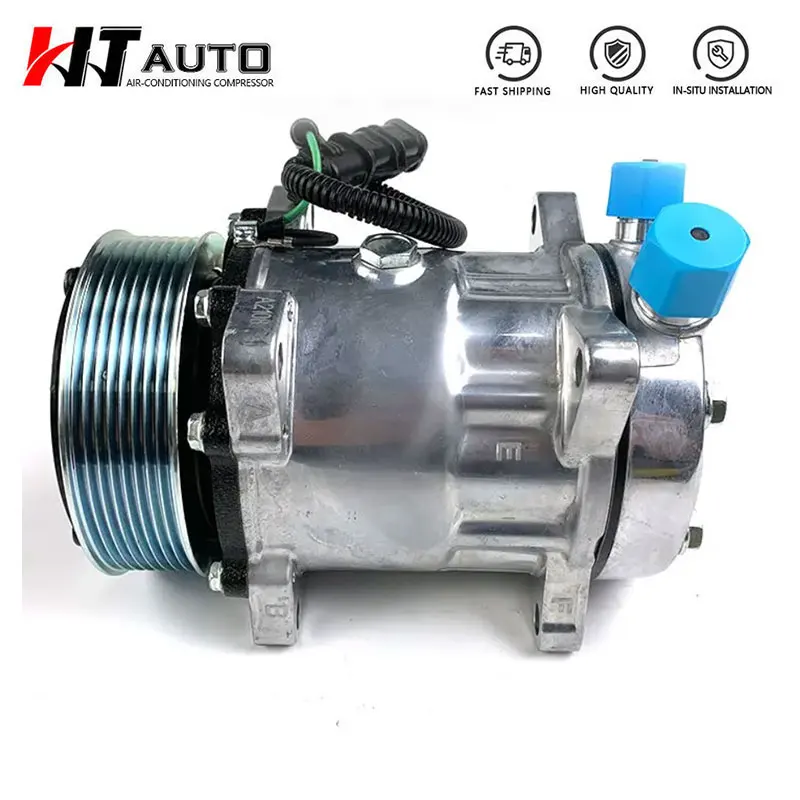 A/C AC Compressor SD7H15 for Man truck TGA TGX TGS 51779707028 81619066012 8FK351135-141 TSP0155813 4SEASONS 68220 51-0360