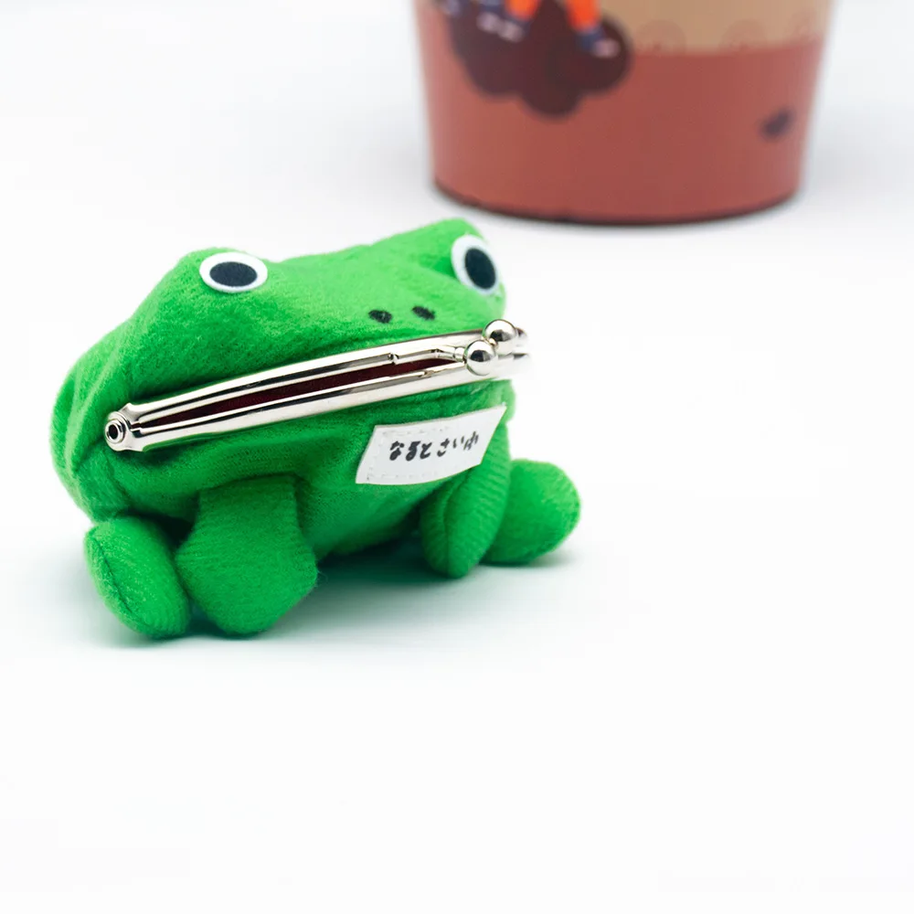 Anime Naruto Frog Coin Wallet Plush Male Female Role Playing Prop Children's Birthday Gift Cute Male Female Naruto Wallet
