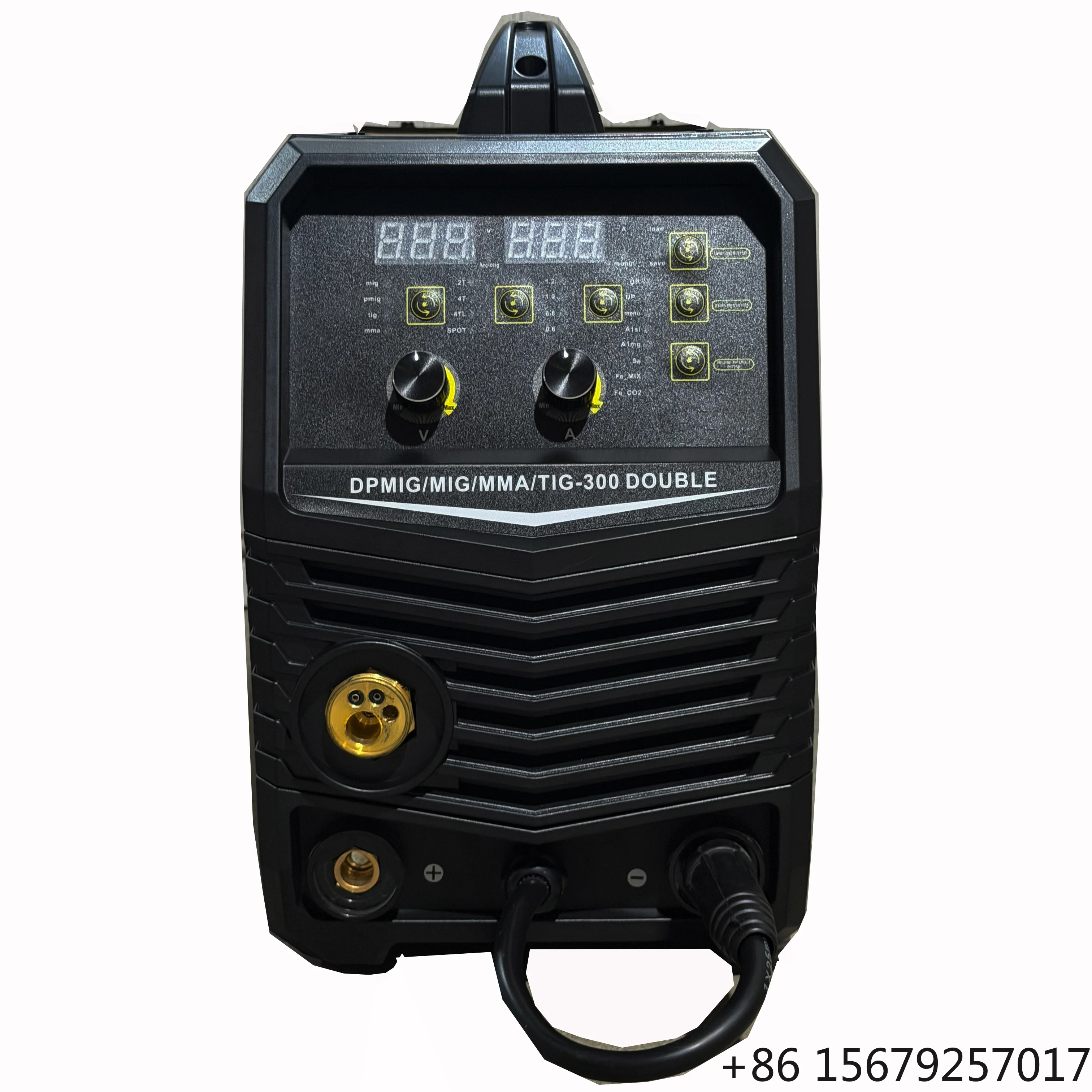 Lingba Multifunctional Welding Machine  DPMIG/MIG/MMA/TIG 300 DOUBLE 5kg  4 in 1 2T 4T Gas 200A 220V Dual Pulse