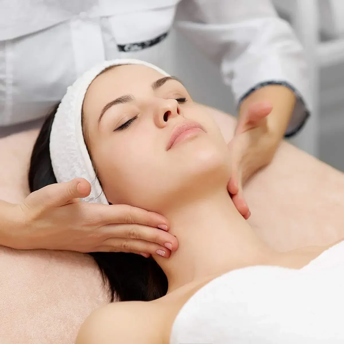 Adjustable Head Band Women Spa Wide Hairband Yoga Bath Shower Makeup Wash Face Cosmetic Headband Soft Toweling Hair Accessories