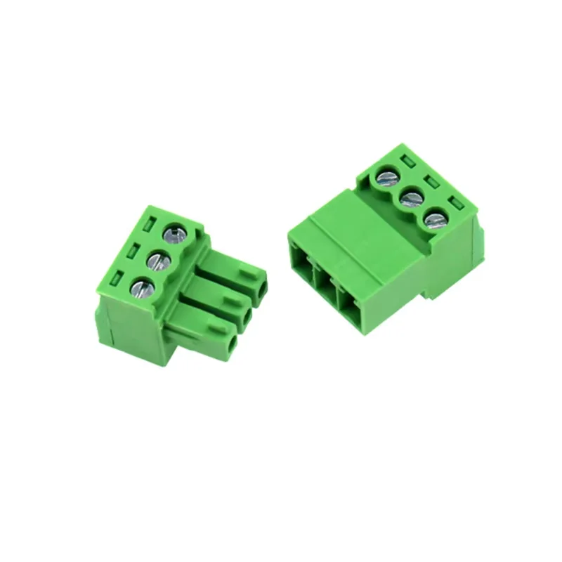 2 مجموعات 15EDGRK 3.81 مللي متر 2/3/4/5/6/7/8-24 دبوس الزاوية اليمنى المسمار محطة كتلة موصل 15EDG 3.81 مللي متر الملعب التوصيل + دبوس رأس المقبس #3